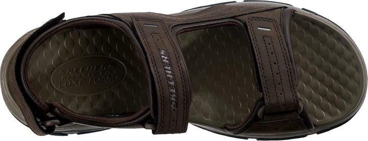 Skechers Herren Tresmen-Garo Open Toe Water Sandal 40 EU Braun, 40 EU Braun