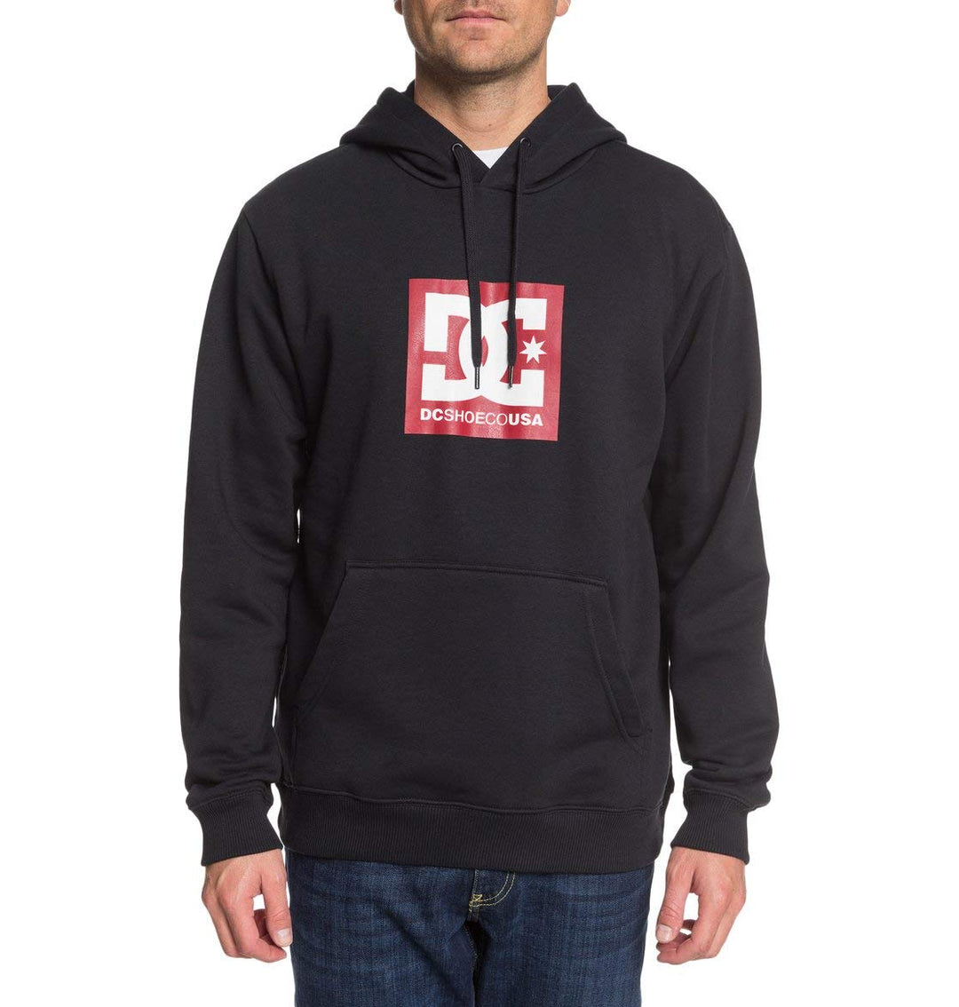 DC Shoes Square Star - Hoodie for Men - Kapuzenpulli - Männer - L - Mehrfarbig