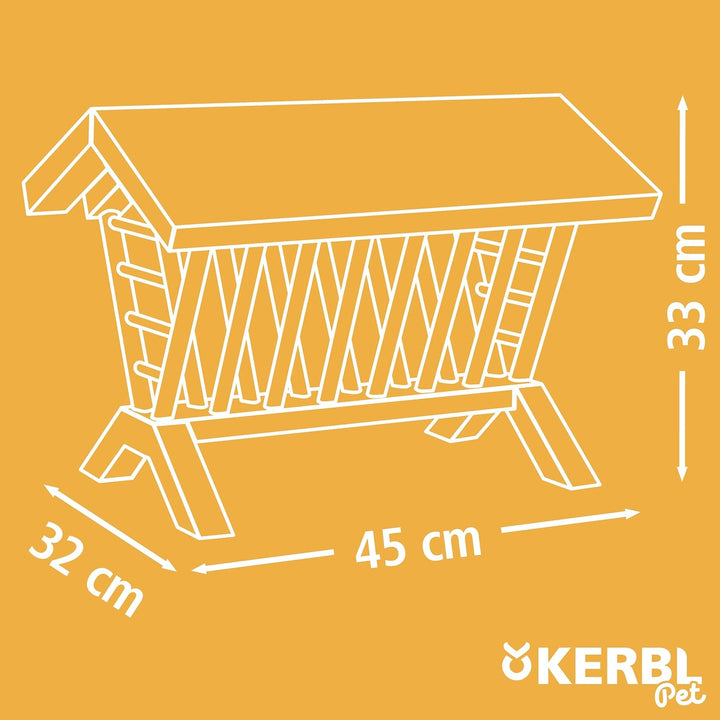 Kerbl 82888 Heukrippe Nature 45 x 32 x 33 cm