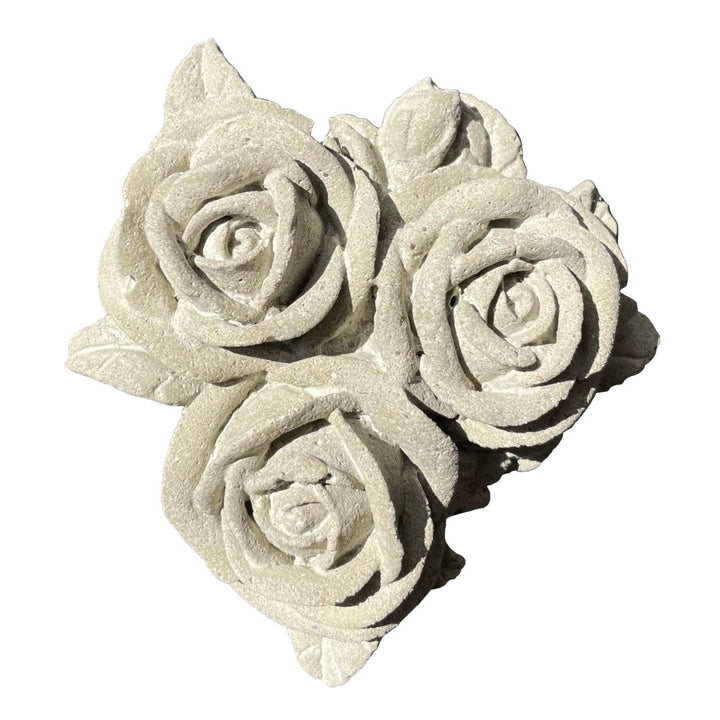 ZGM Betonfigur ROSENBOUQUET - handgefertigte Dekoration für Garten und Haus