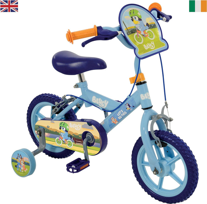 Bluey Unisex Jugend 12 Zoll Fahrrad, blau, 30,5 cm