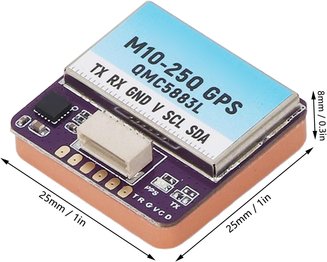 M10-25Q Gps Modul Integrierter Qmc5883l Kompass 10 Hz Ausgangsfrequenz Geringer Stromverbrauch 72 Su