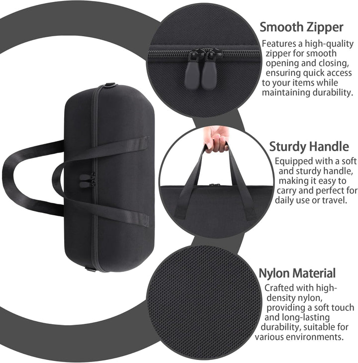 co2CREA Hart Reise Schutz Hülle Etui Tasche für JBL Xtreme 5 Tragbarer Bluetooth Lautsprecher,(Nur H