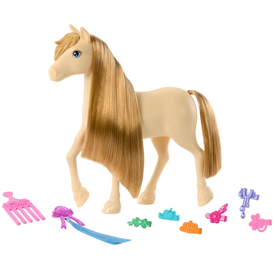 Barbie-Pferd und Zubehör, Spielzeug von Barbie Mysteries: Das geheimnisvolle Pferdeabenteuer“, extra