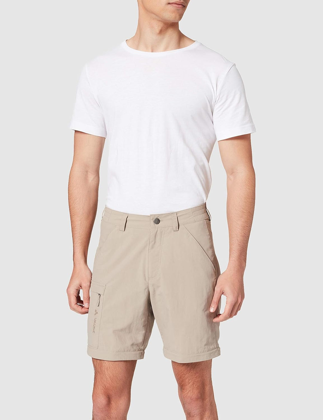 VAUDE Herren Hose Men's Farley Zo Pants V 46-Short Boulder, 46-Short Boulder