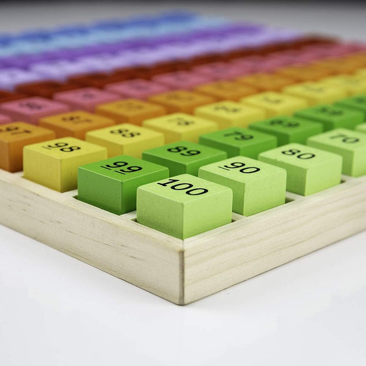 Bigjigs Spielzeug Holz Anzahl Fach - Educational Counting Brett