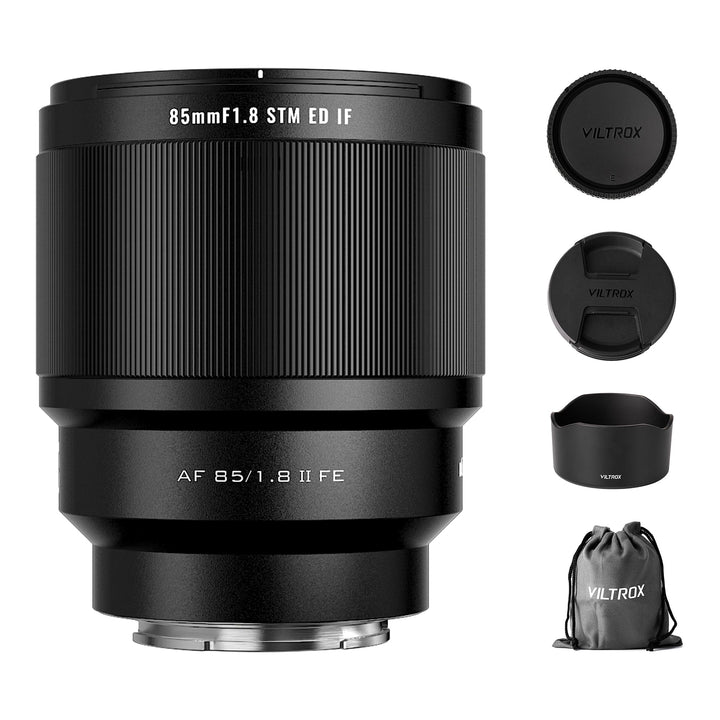 VILTROX AF 85mm F1.8 FE Vollformatobjektiv für Sony E-Mount, 85mm f/1.8 Autofokus-Portrait-Prime-Obj