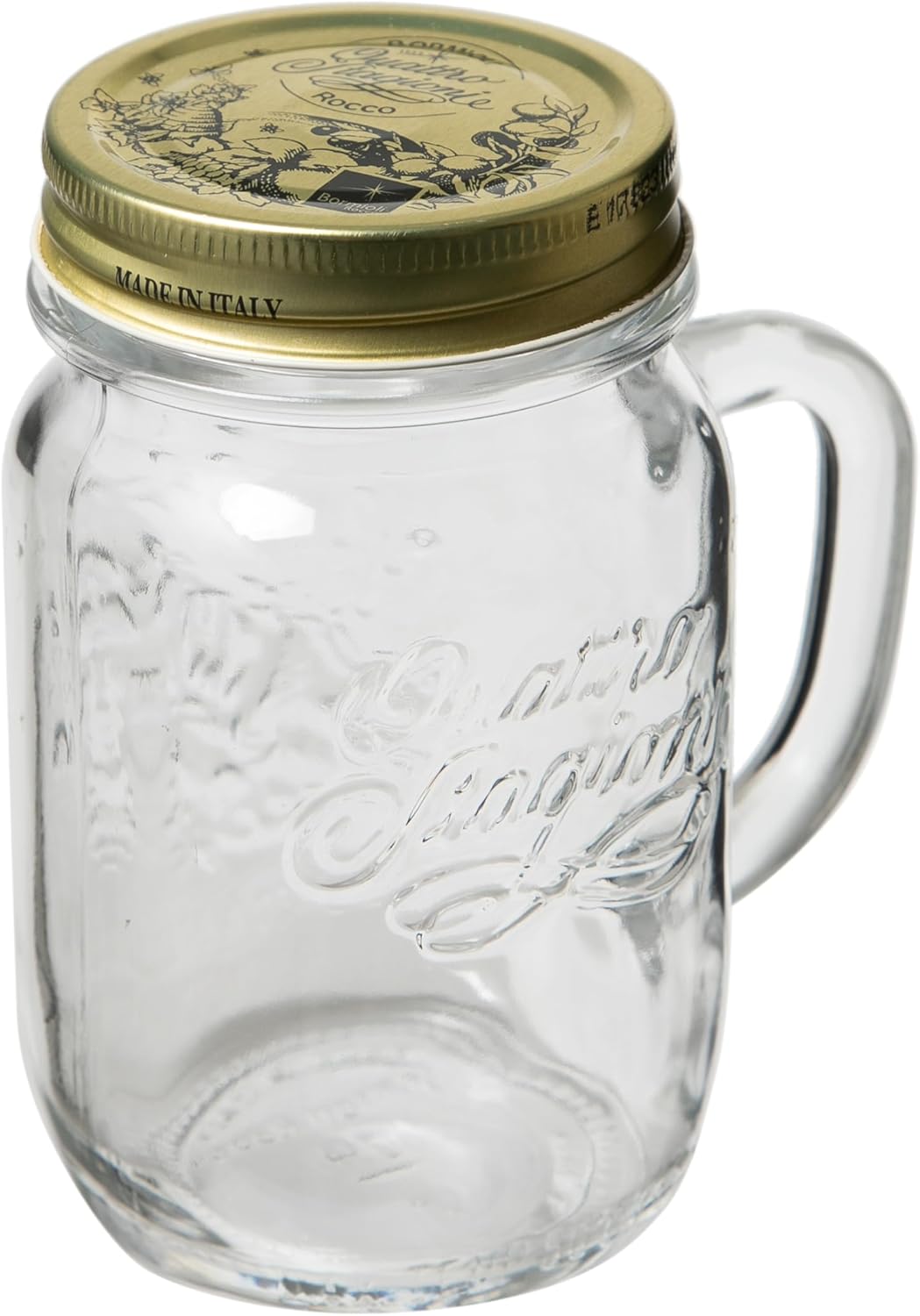 Bormioli 94121 Rocco America Set mit 6 blauen Gläsern, Glas, 30 cl