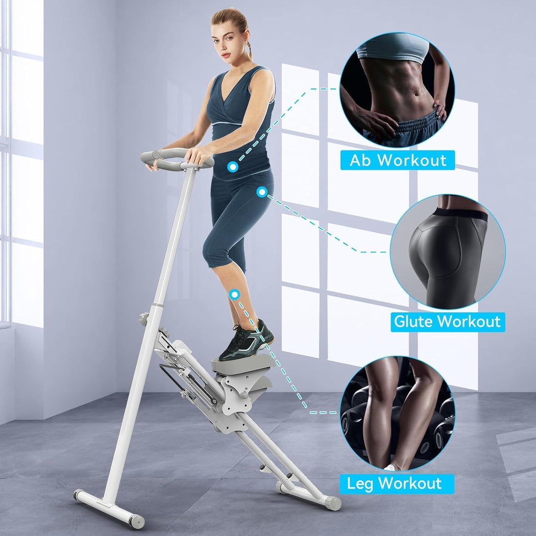 Stepper für Zuhause Gym,Steppers Faltbare Tragbares Pedal,Treppensteiger Crosstrainer,Heimtraining,