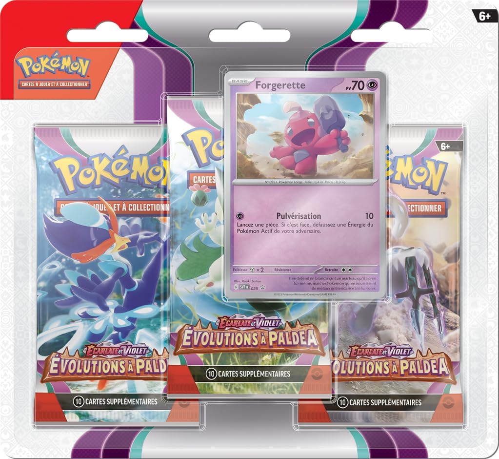 Pokemon ASM3PACK01EV02, violett