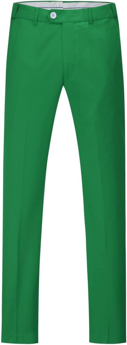 YOUTHUP Herren 3 Teilig Anzug Slim Fit Formell Anzüge 1 Knopf Herrenanzug für Business Hochzeit XXL