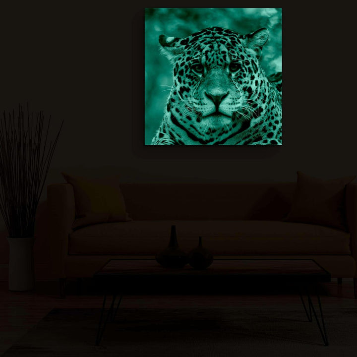 Startonight Bilder Jaguar, Leinwandbilder Moderne Kunst, Tiere Wanddeko Kunstdrucke, Wandbilder 80 x