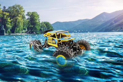 Revell Control Aqua Crawler I Massstab 1:12I Amphibienfahrzeug I Hindernisüberwindung mit 4WD-Antrie