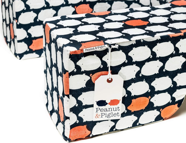 Peanut & Piglet Zwillingsstillkissen – von Einer Mutter mit Zwillingen Designed zum Tandem-Stillen.