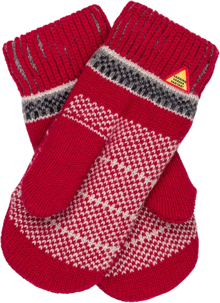 ÖJBRO VANTFABRIK Fäustlinge 4 Lagen 100% Merinowolle versch. Modelle, Grösse S-L (6-11) Handschuhe S