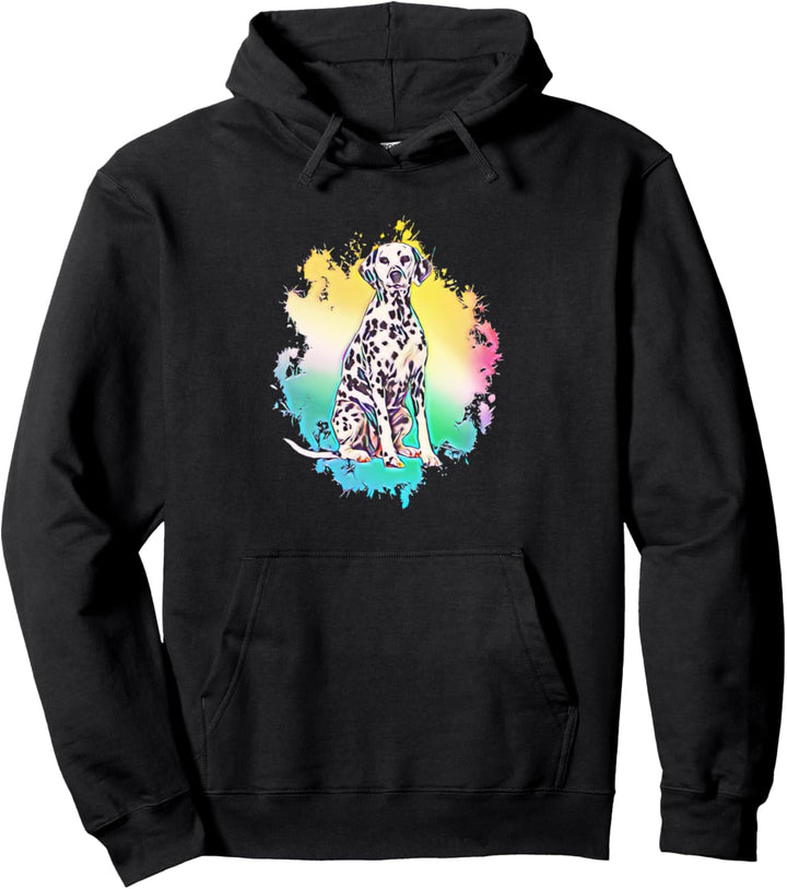 Dalmatiner Hund Motiv Hunde Pullover Hoodie