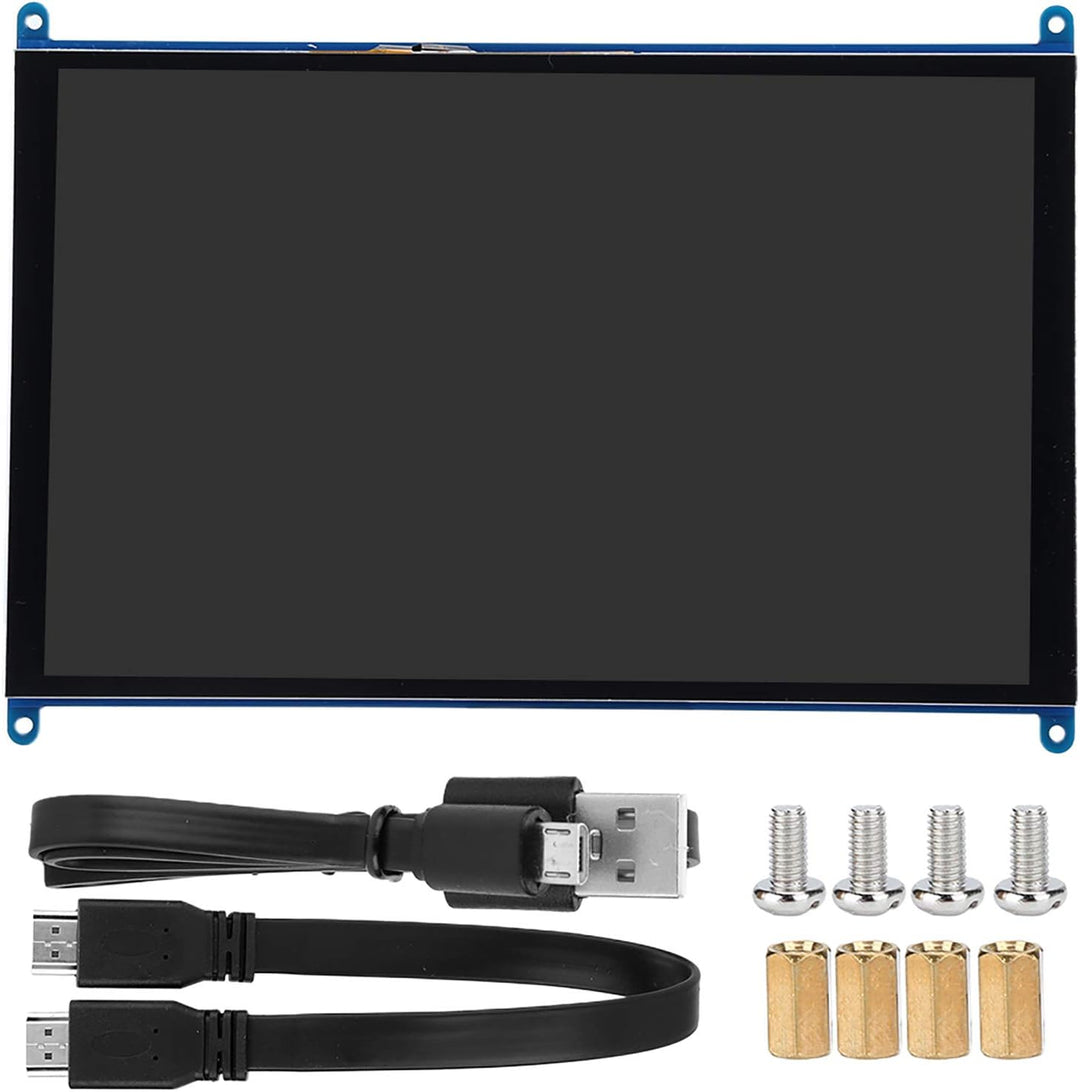 Für Raspberry Pi-Bildschirm, 10 Zoll 1024 X 600 IPS HD HDMI-Bildschirmanzeige-Hintergrundbeleuchtung
