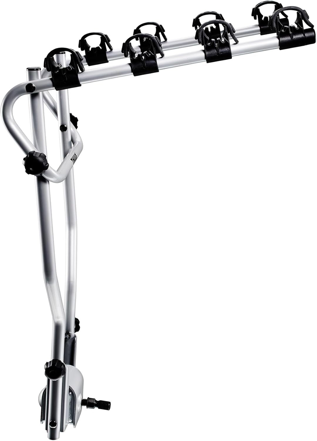 Thule Hangon Fahrradträger für 4 Fahrräder, schwarz - schwarz, 47 x 64 cm, silberfarben, 4 Fahrr&amp;
