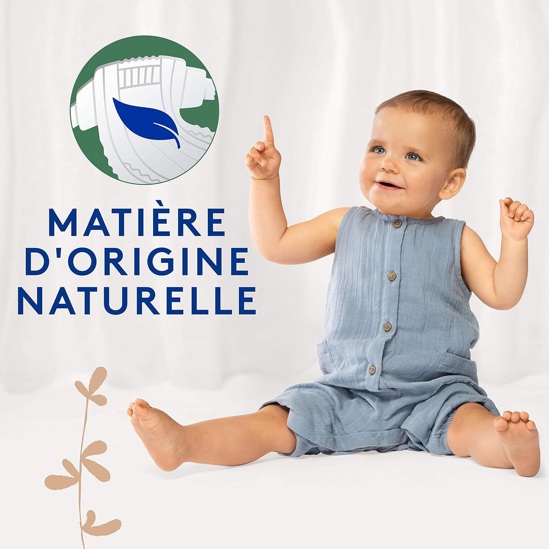 Lotus Baby Douceur Naturelle – Windeln Grösse 3 (5-9 kg) Pack 1 Monat – 172 Windeln Taille 3 (172 Un