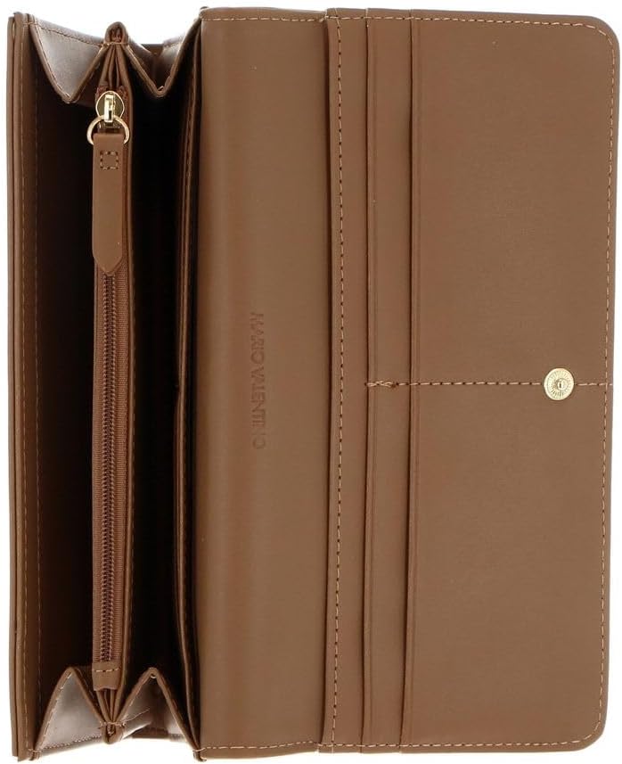 Valentino Womens 89o-Arcadia Bi-Fold Wallet Einheitsgrösse Beige, Einheitsgrösse Beige