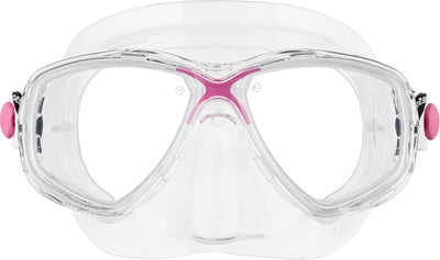 Cressi Tauchmaske Marea Einheitsgrösse Transparent/Rosa, Einheitsgrösse Transparent/Rosa