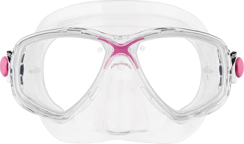 Cressi Tauchmaske Marea Einheitsgrösse Transparent/Rosa, Einheitsgrösse Transparent/Rosa