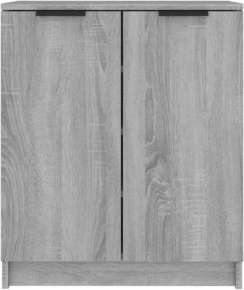 Schuhschrank Grau Sonoma 59x35x70 cm Holzwerkstoff, Schuhe Organizer, Schuhe Aufbewahrung, Schuhrega