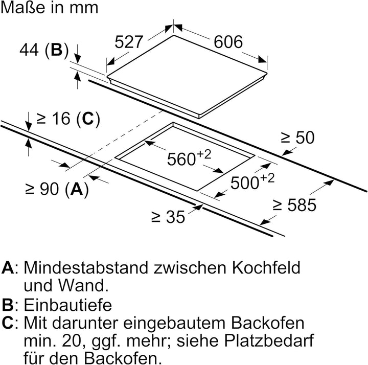Bosch PXX675DC1E Serie 8 Induktionskochfeld (autark), 60cm breit, FlexInduction Platzwahl, MoveMode