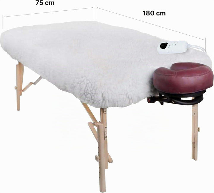 ZEN Basic Heizdecke mit Abschaltautomatik für Behandlungsliegen beheizbar mit 8 Temperaturstufen ein