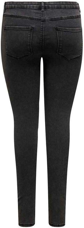ONLY CARMAKOMA Damen Skinny-fit-Jeans 48W / 32L Dark Grey Denim, 48W / 32L Dark Grey Denim