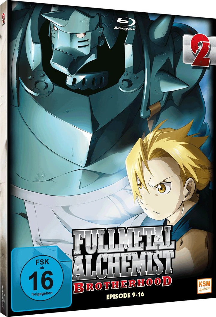 Fullmetal Alchemist: Brotherhood - Vol. 2 (Digipack im Schuber mit Hochprägung und Glanzfolie) [Blu-