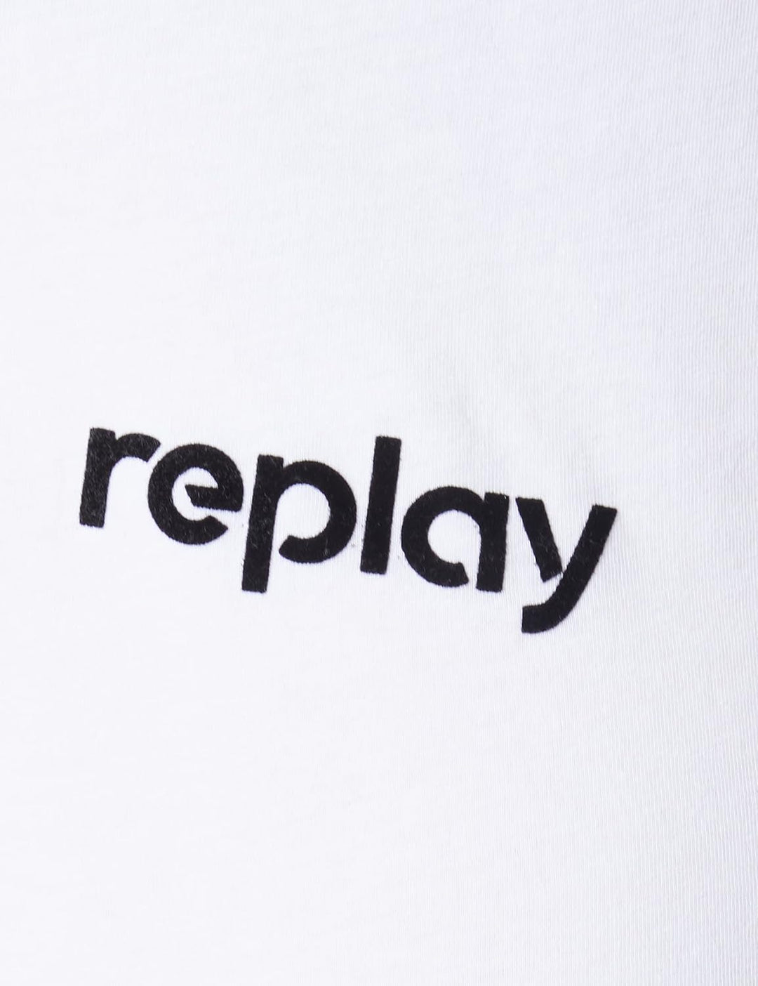 Replay Damen T-Shirt, 001 White