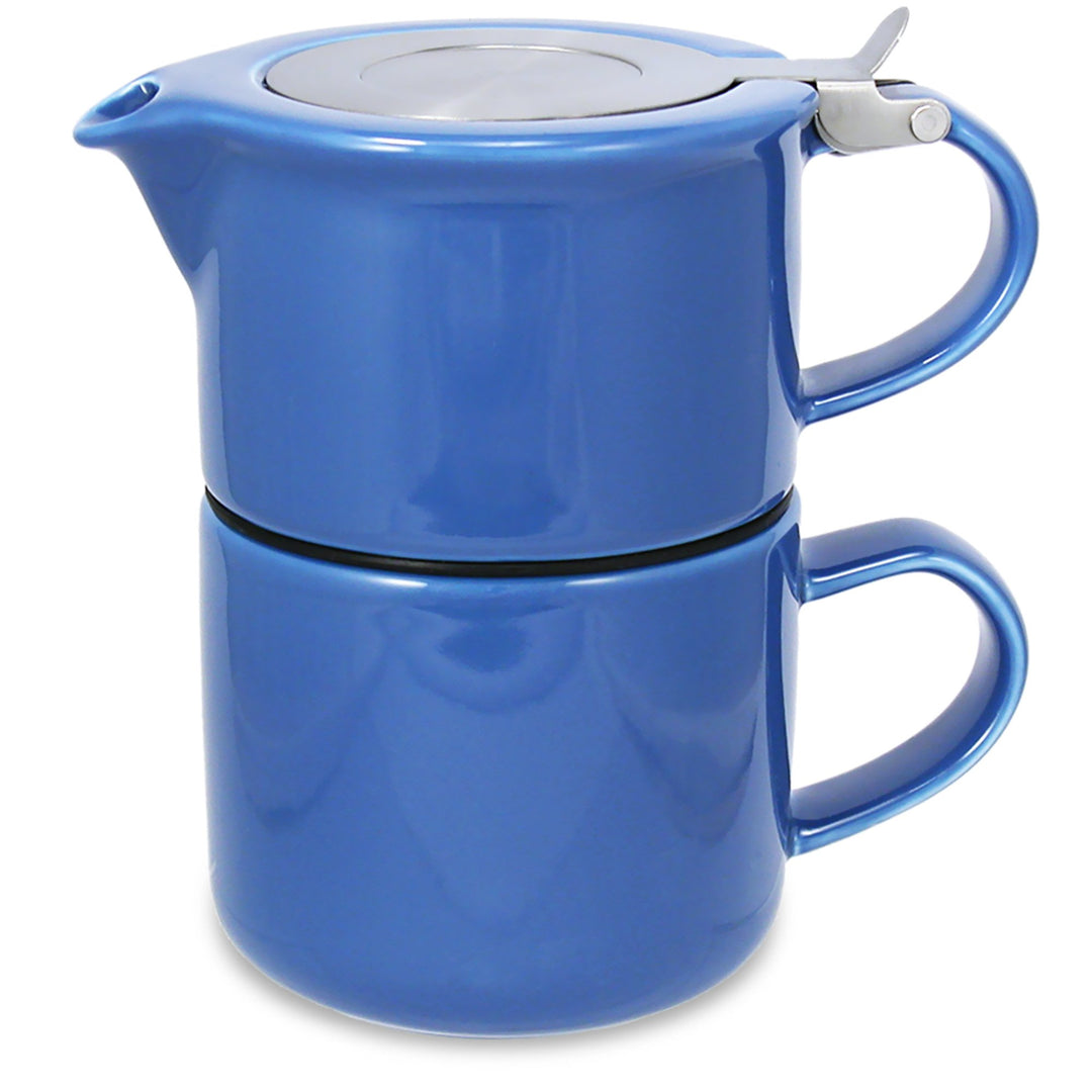 FORLIFE Tea for One with Infuser, 14-Ounce, Blue by FORLIFE Blau, Blau