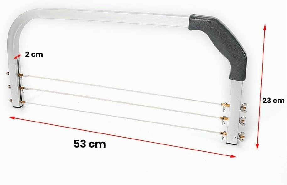 Tortenschneider, Stainless Steel Tortenausstecherc Verstellbare Tortenbodenteiler Tortenteiler für K