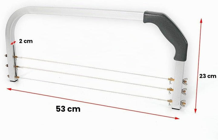 Tortenschneider, Stainless Steel Tortenausstecherc Verstellbare Tortenbodenteiler Tortenteiler für K