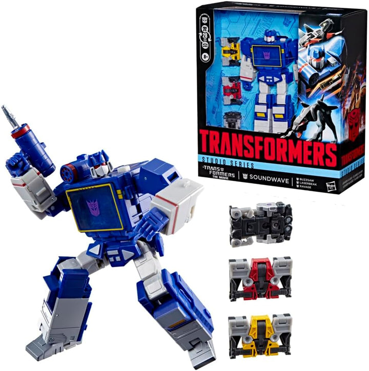 Transformers Studio Series Kampf um Cybertron Leader-Klasse Soundwave Action-Figur