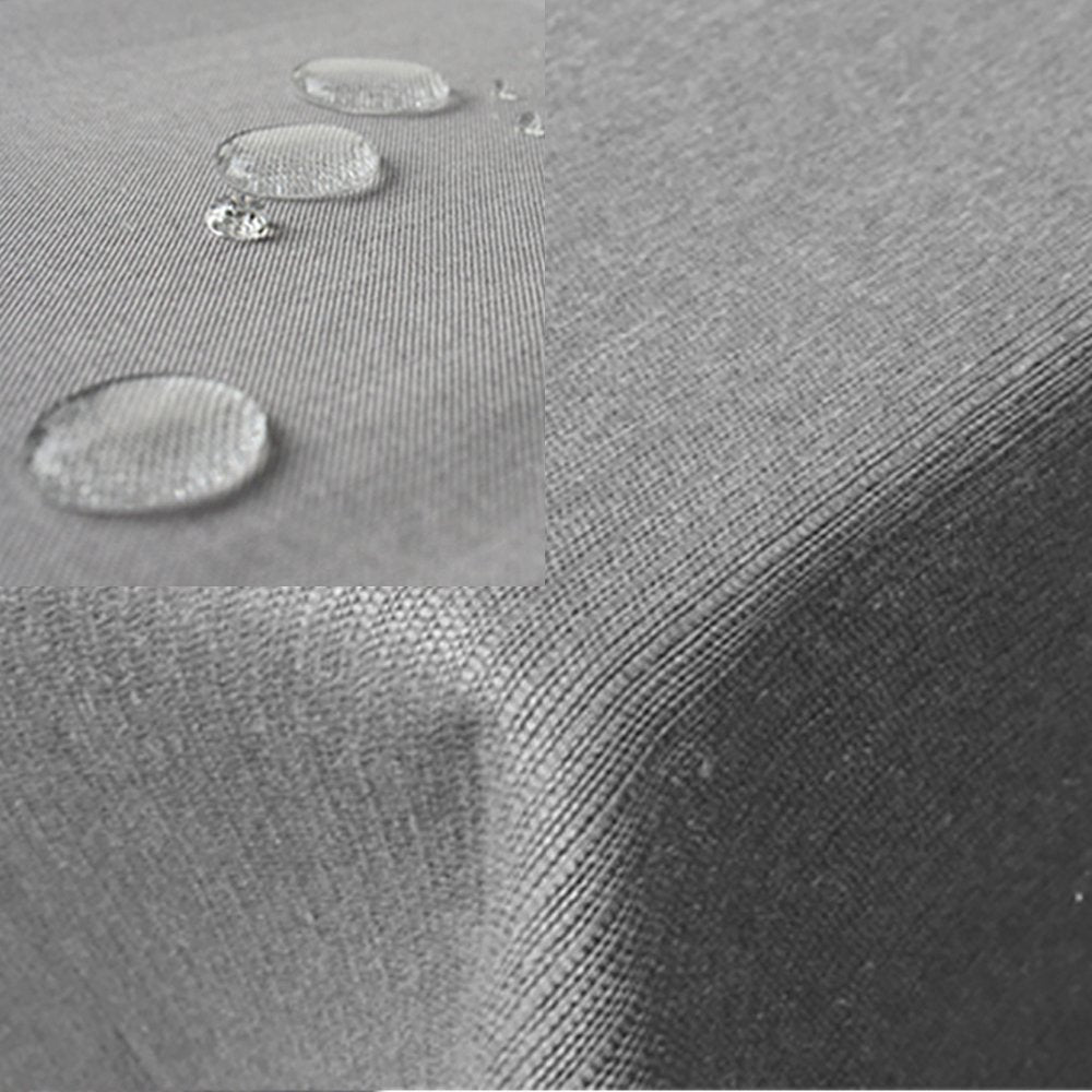 JEMIDI Gartentischdecke 130x260cm wasserabweisend - Outdoor Tischdecke abwaschbar eckig - Garten Tis