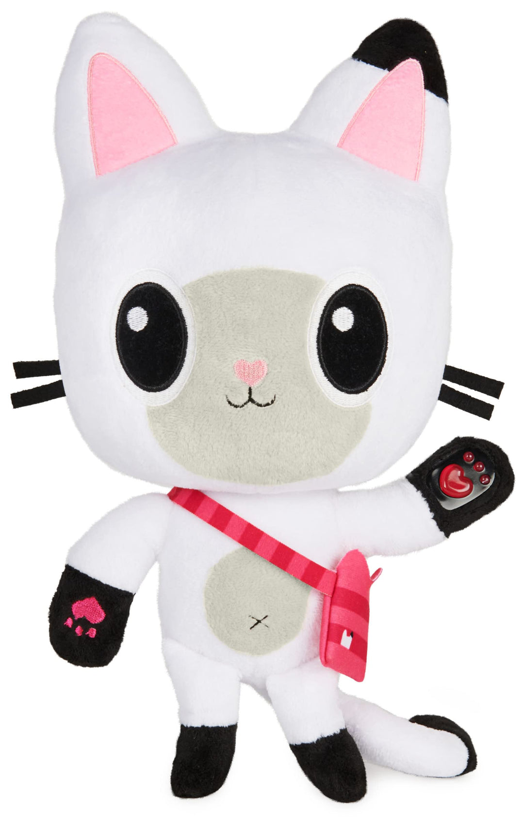 Gabby‘s Dollhouse, 33cm grosse Plüsch-Katze Talking Pandy Paws (deutsch: Panda Pfötchen) mit Lichter