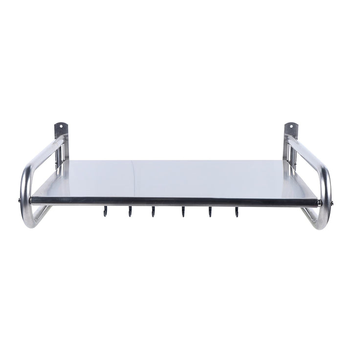 Cutycaty Edelstahl Mikrowellen Regal Wand-befestigte Mikrowelle Ofen Rack Mikrowellen Aufbewahrungss