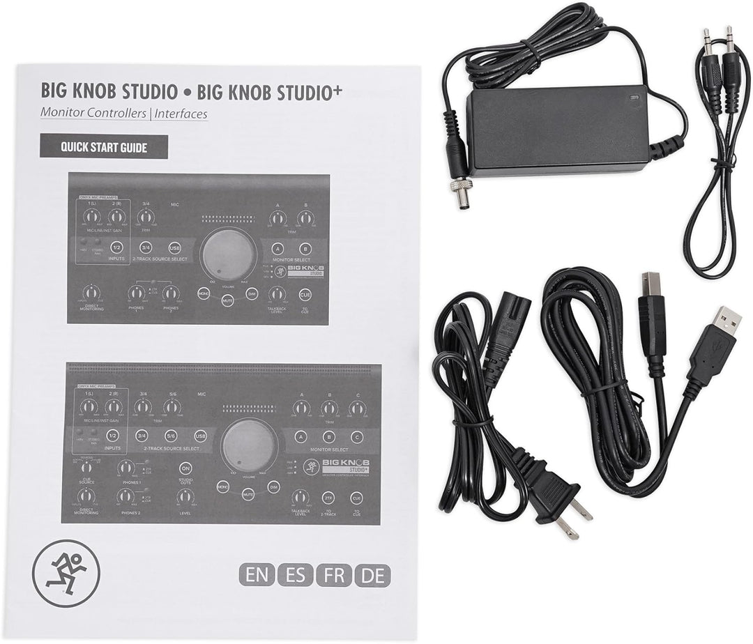 Mackie Big Knob Serie, 3x2 Studio Monitor Controller 192kHz USB I/O (BIG KNOB STUDIO) Studio 3x2 Kla