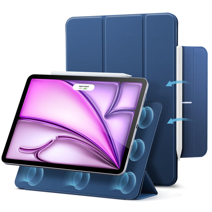 ESR für iPad Air 13 Zoll M4/M3/M2 Hülle (2026/2025/2024) und iPad Pro 12.9 (2022/2021/2020), Magnetb