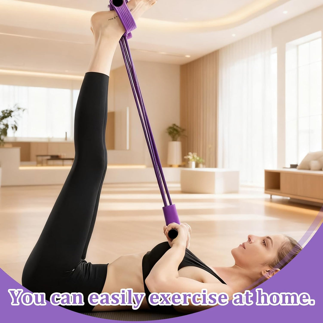 Elastisches Krafttraining, 3 Stück, für Yoga, Fitness, Pedal, Widerstand, elastisches Band, Übungen