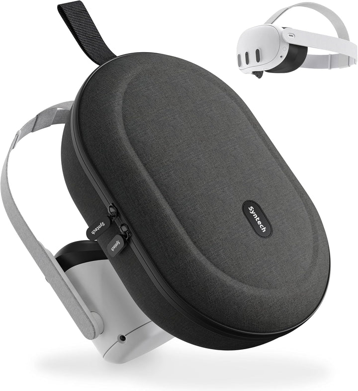 Syntech Tragetasche Kompatibel mit Oculus Quest3/Quest2 Zubehör VR Headset mit Touch Controllern und