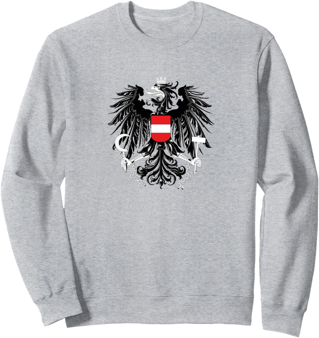 Österreich Adler Wappen Geschenk Ösi Wien Austria Sweatshirt