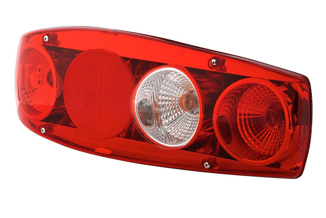 HELLA 2VA 341 419-147 Heckleuchte - Caraluna II - 12V - Einbau - Lichtscheibenfarbe: rot - rechts
