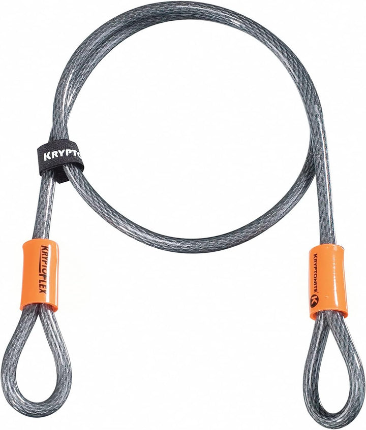 Kryptonite 792 Kabelschloss Evolution series 4 Integrated Chain 1055 mini, 3500319, Schwarz & Schlau