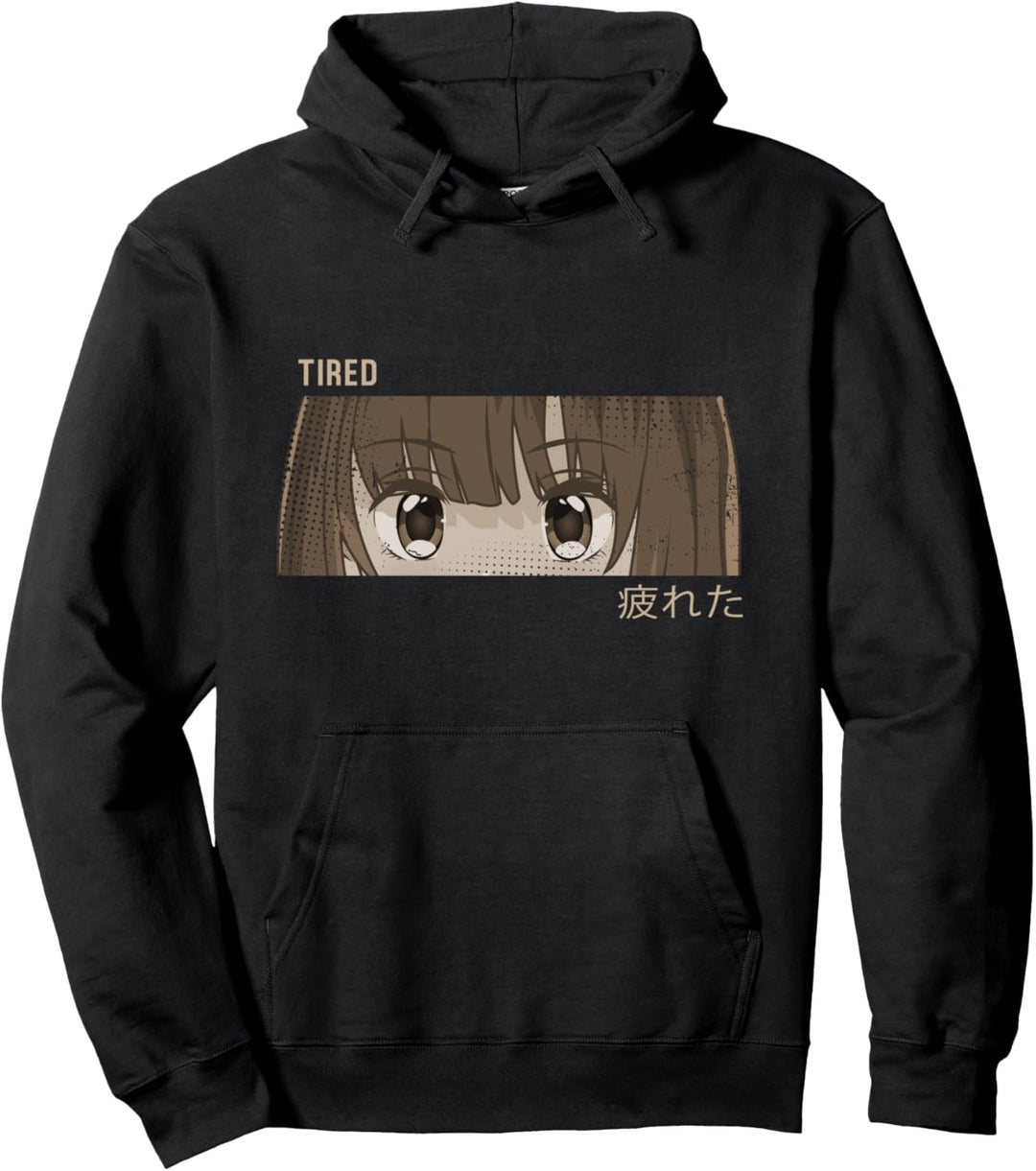 Müde vaporwave ästhetische japan Pullover Hoodie
