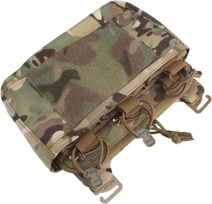 G-Hook DOPE Front Flap Double Stack Abdominal Fanny Pack Dreifache Magazintasche für Tactical Chest