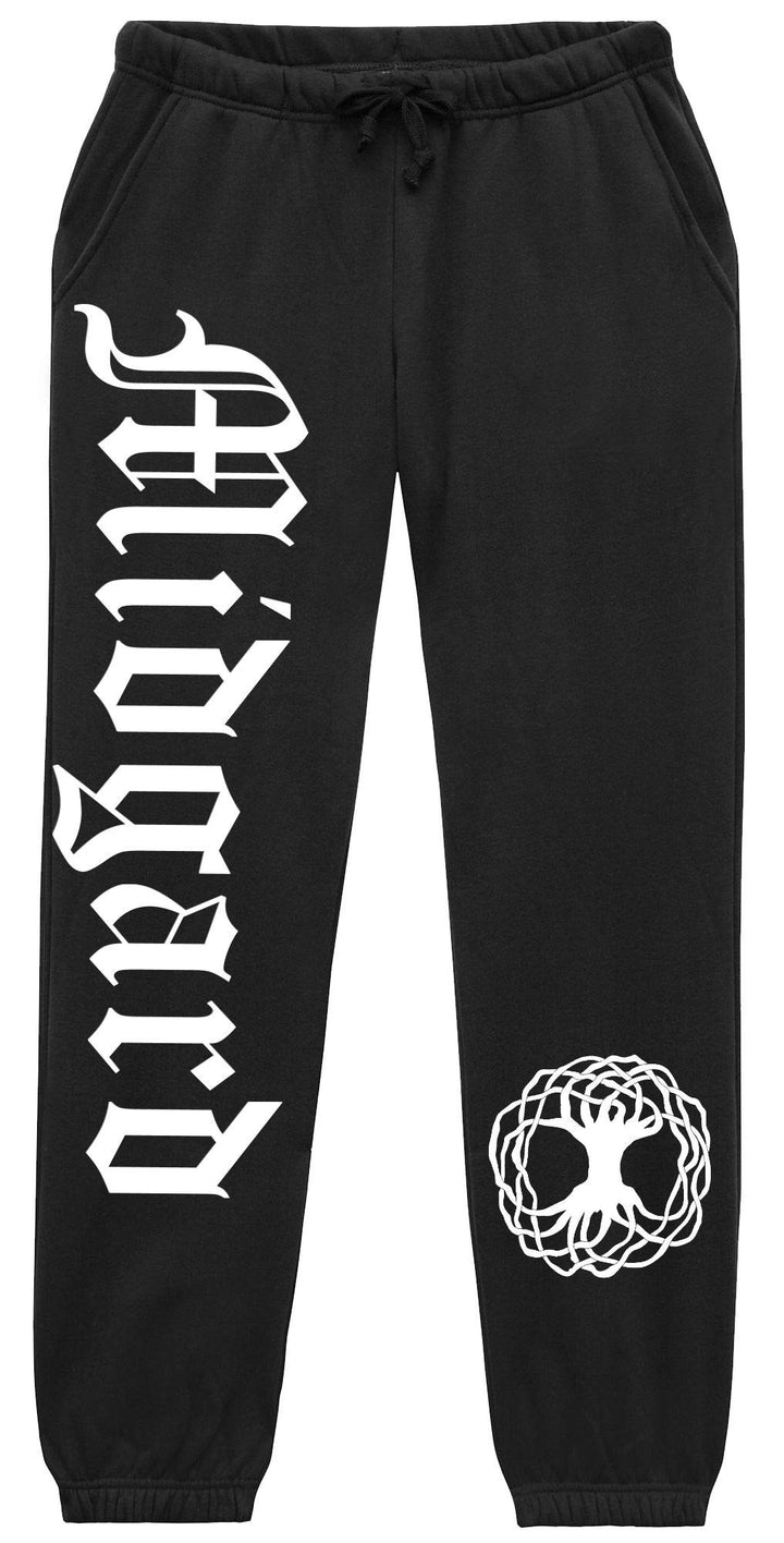 Uglyshirt89 Midgard Männer u. Herren Jogginghose | Odin Thor Wikinger Valhalla Hose L Schwarz, L Sch