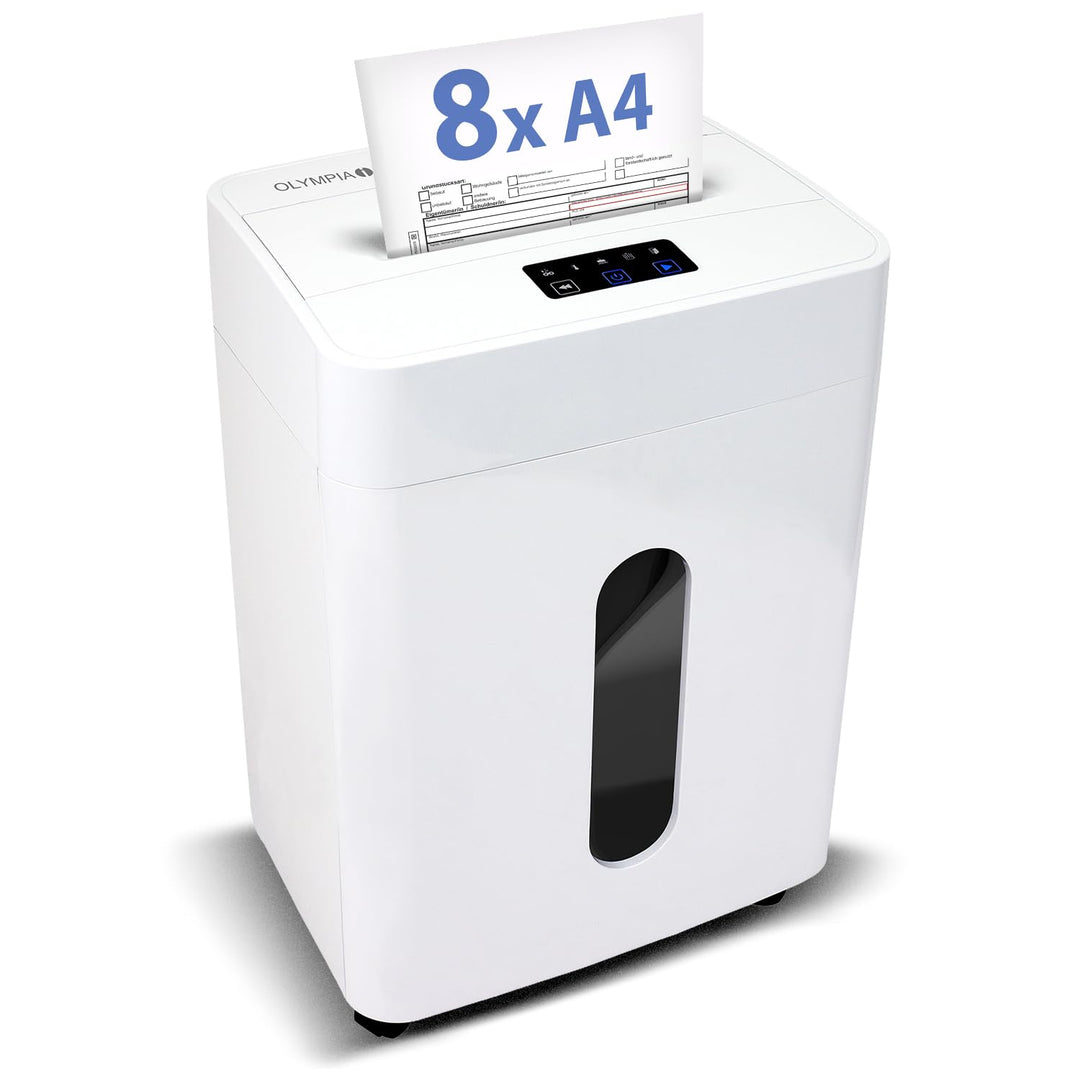 Olympia MC 2508 S Aktenvernichter | Papierschredder Aktenvernichter &amp; Paper Shredder für Dokumente |